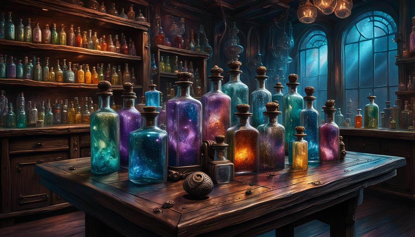 Magician's Ethereal Bottle Shop, version 3.