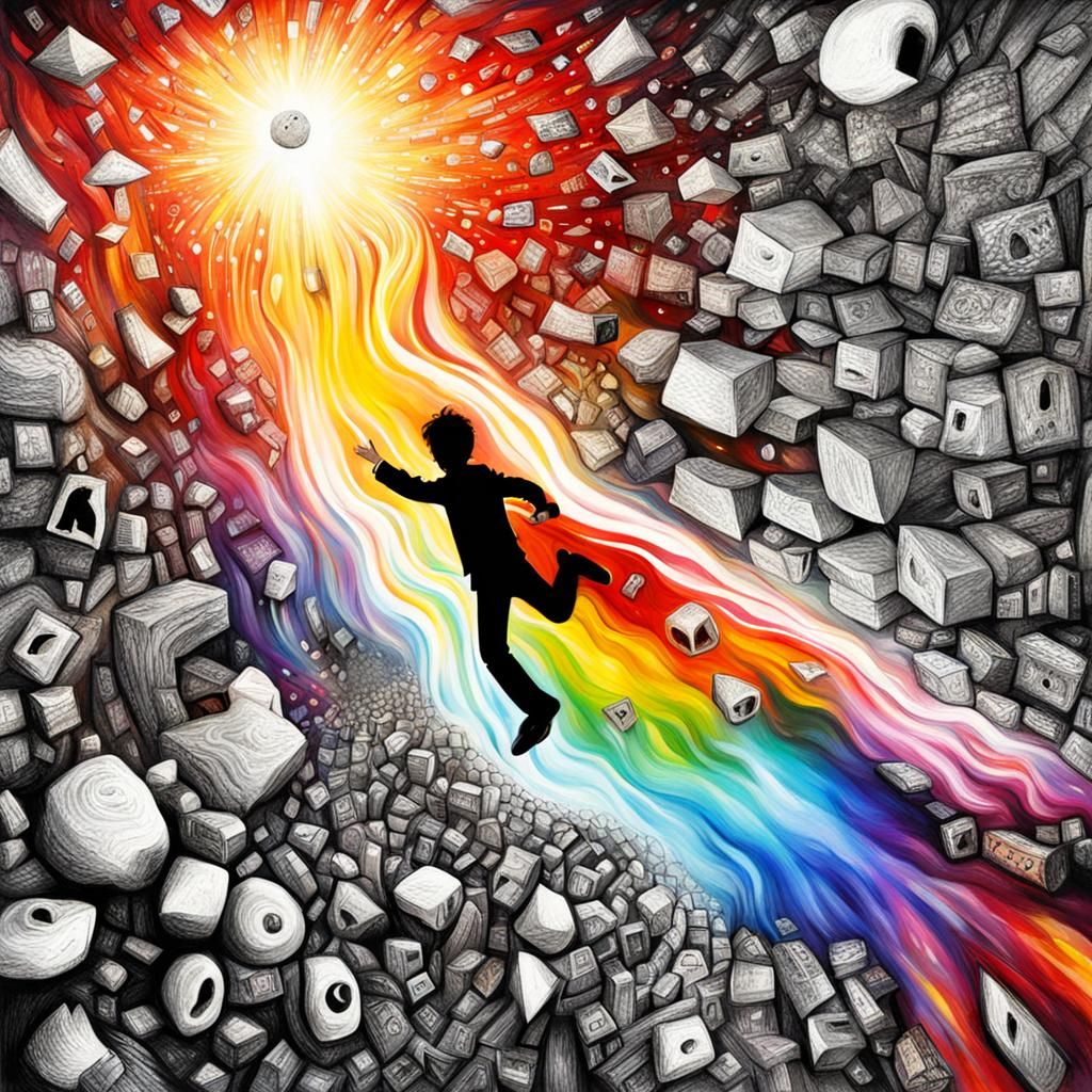 AI's Surreal Cavern of Randomness