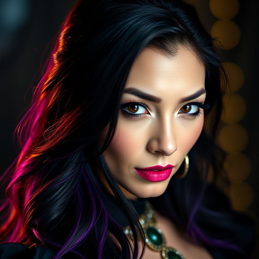 Purple Portraits: Start Image