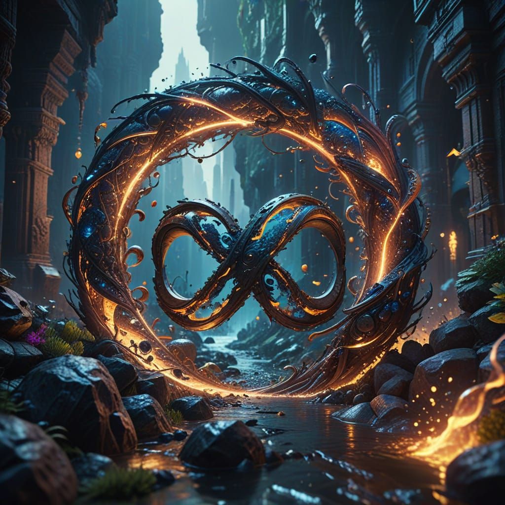 Detailed Matte Painting for International Infinity Day