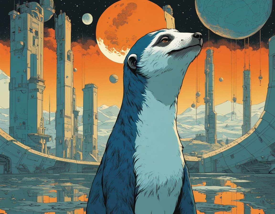 Mechanical Baby Sloth in Dieselpunk Whirlpool