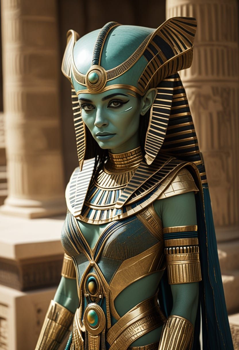Cleopatra as an alien...