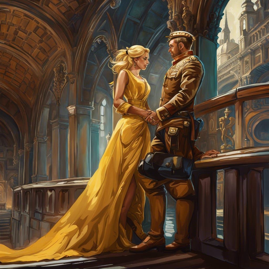 Gentleman Caller, An Officer, Before He's Off To War