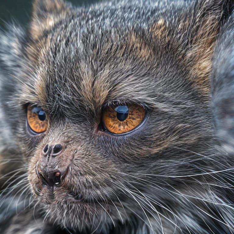 Ultra-Realistic Spider Eyes Close-Up