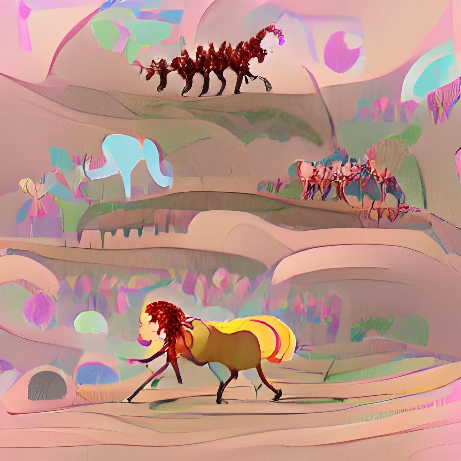 War Horse in Silly Centaurworld