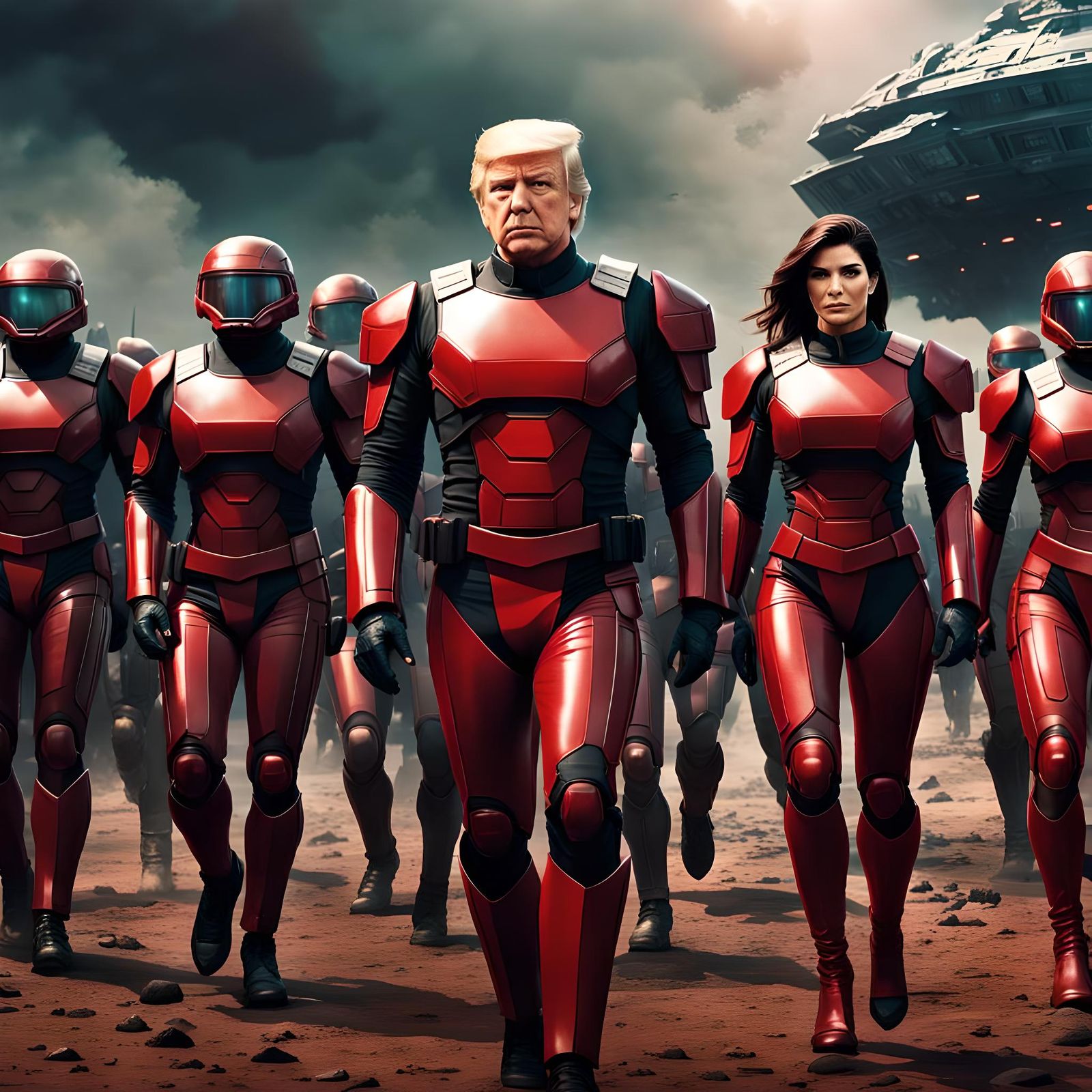 The Don ( aka Donald Trump archetype) and The Right Hand (Gi...