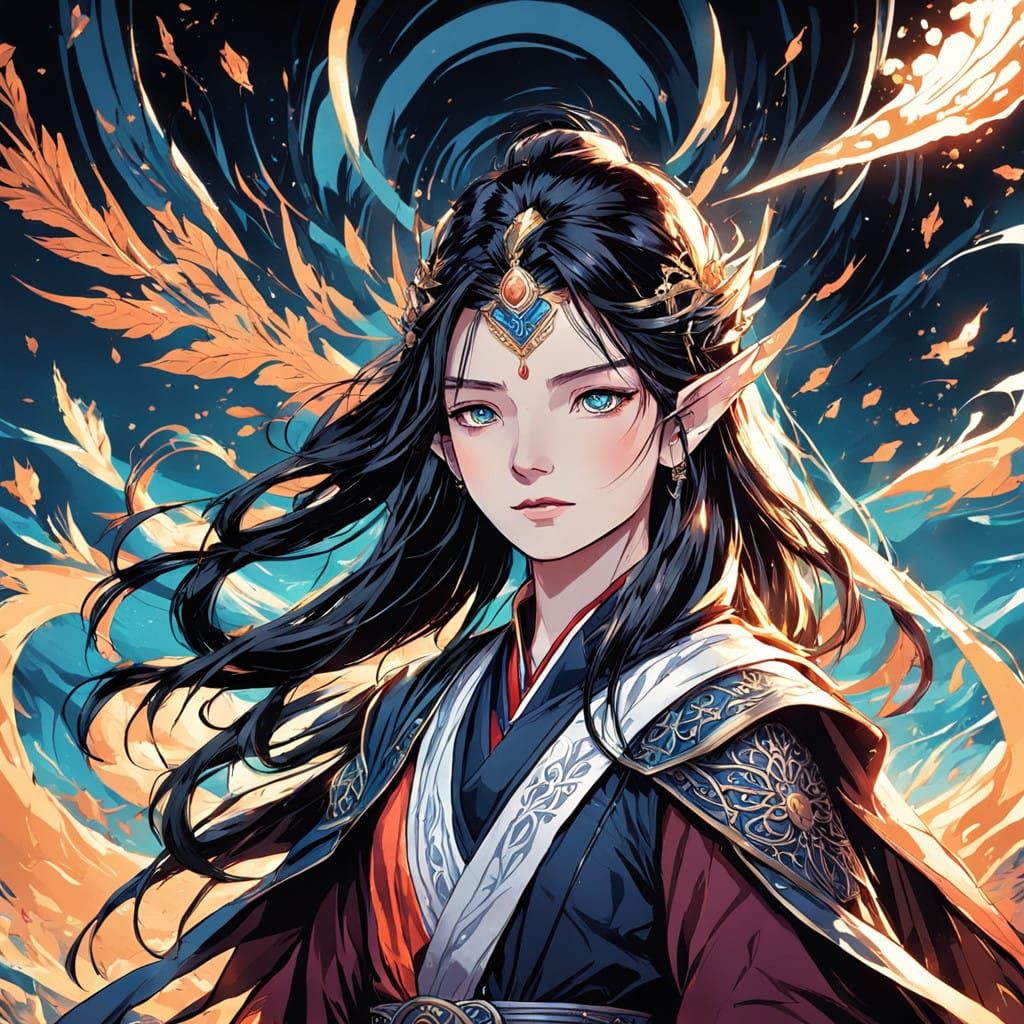 If Arwen was an anime character, made in the 1990s