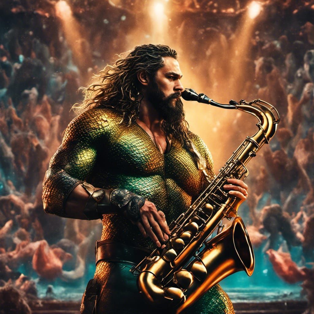 Sax with Aquaman