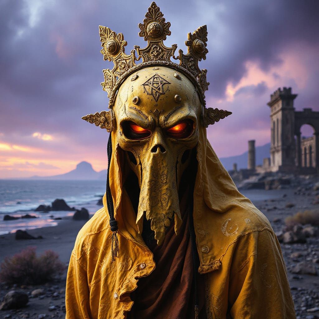 The King in Yellow's Decrepit Mask, Carcosa's Shores