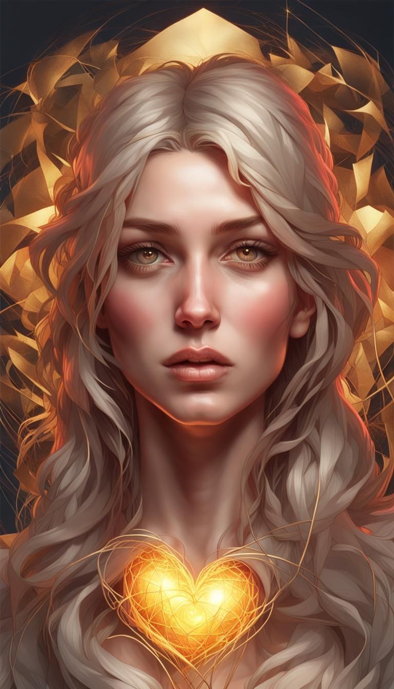 Golden Thread Repairing Intertwined Broken Hearts