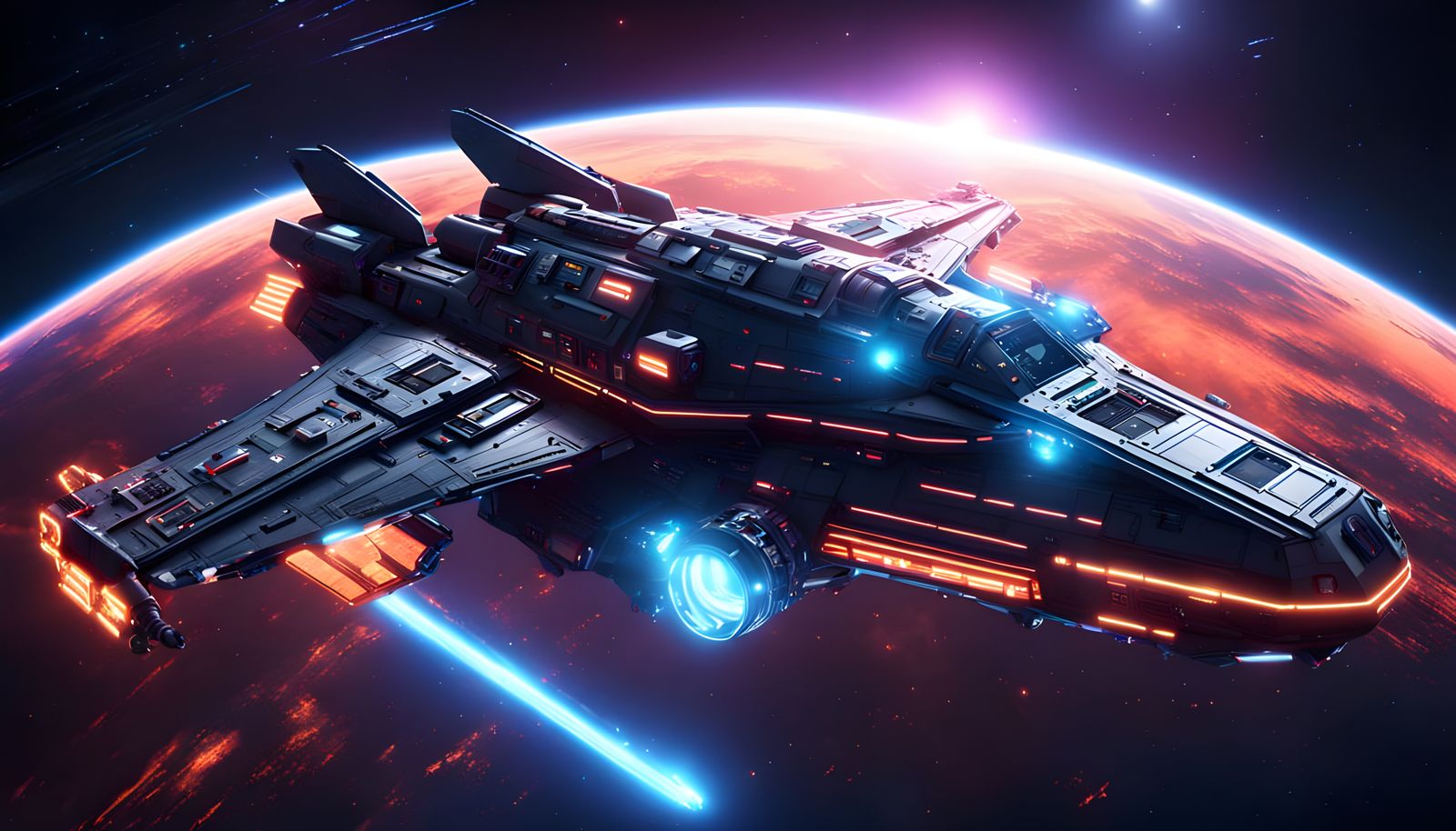 Interdimensional Spaceship Close-Up: Hyper-Realistic Sci-Fi ...