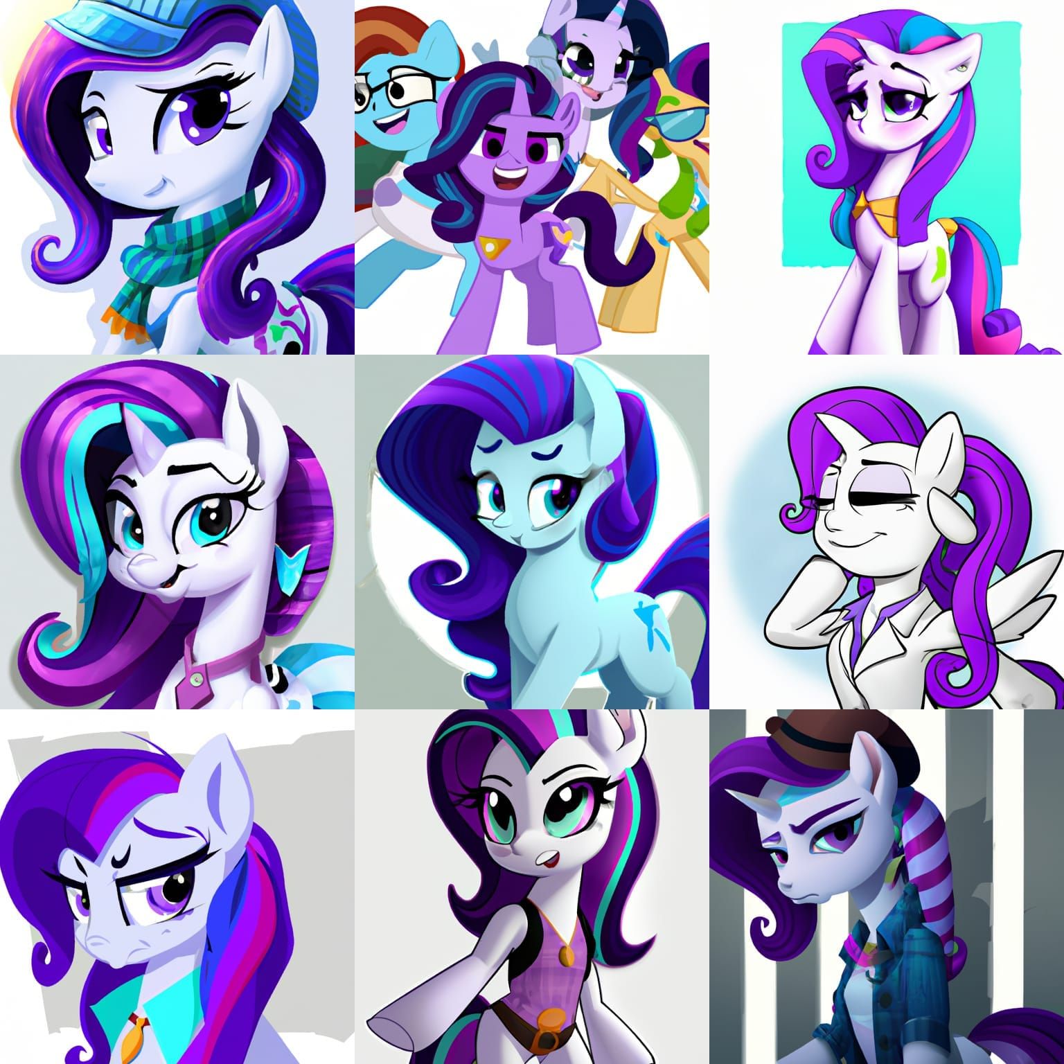 Rarity Tomboy Style from Equestria Girls