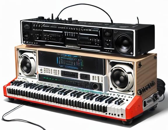 Eurorack Synthesizer as Cassette Player Boombox