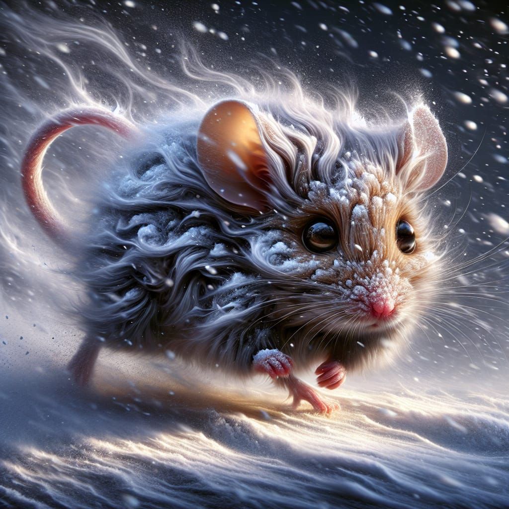 Mouse in Snowstorm: Arcane Surrealism of the Romantic Era
