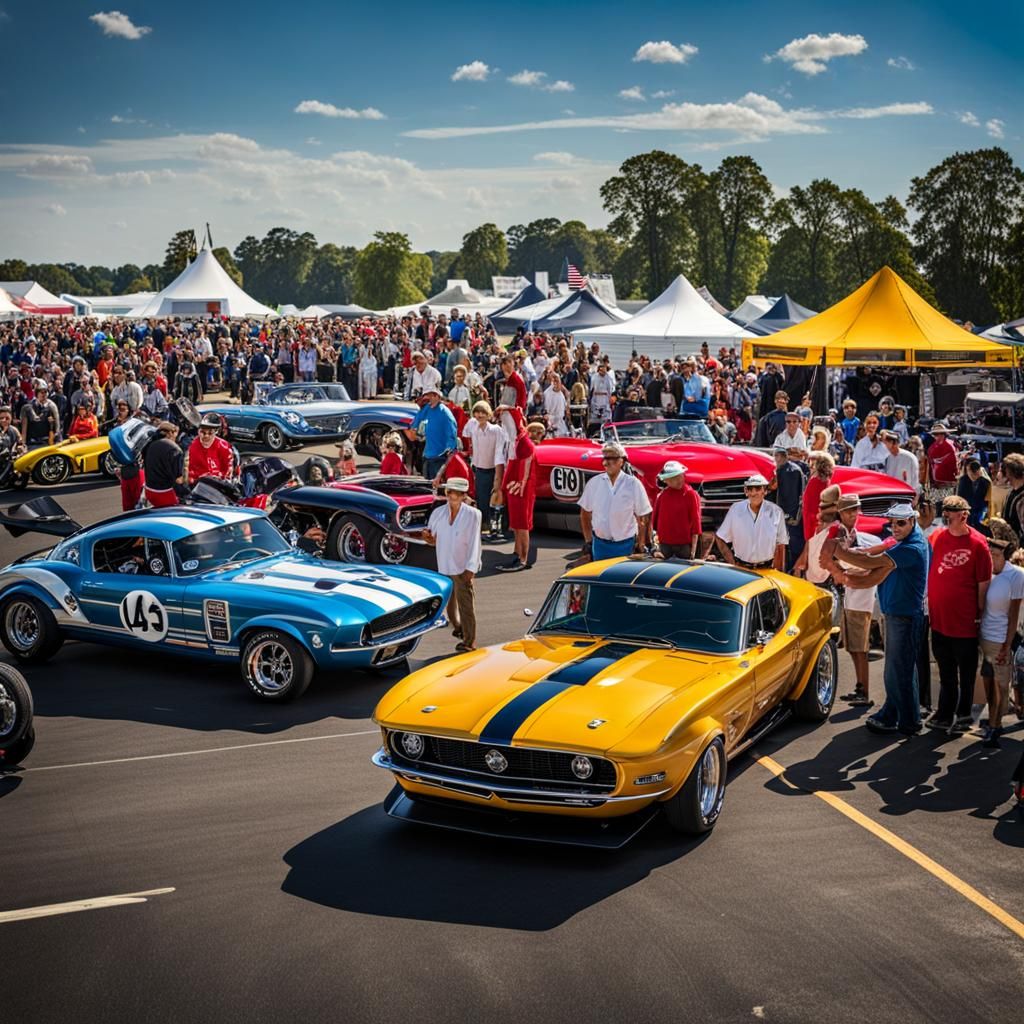 Car Show and Auto Racing Spectacle