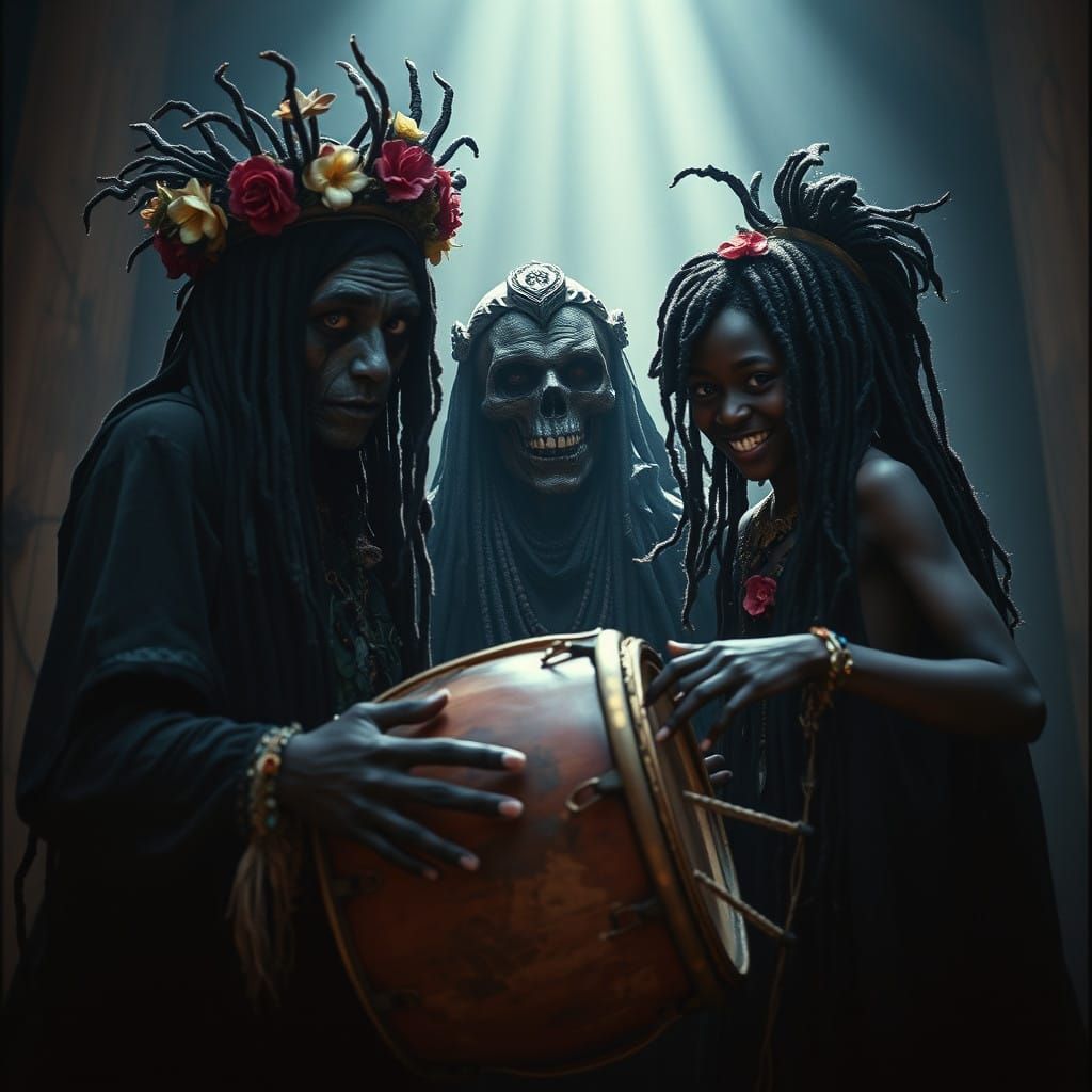 Death Orisha Enchanted by Mischievous Twin Gods in Dark Fant...