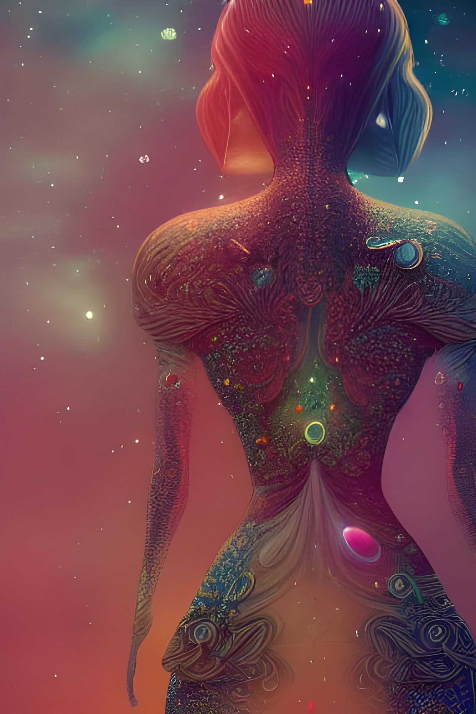 For She is Made of Stars and Galaxies - prints and more available