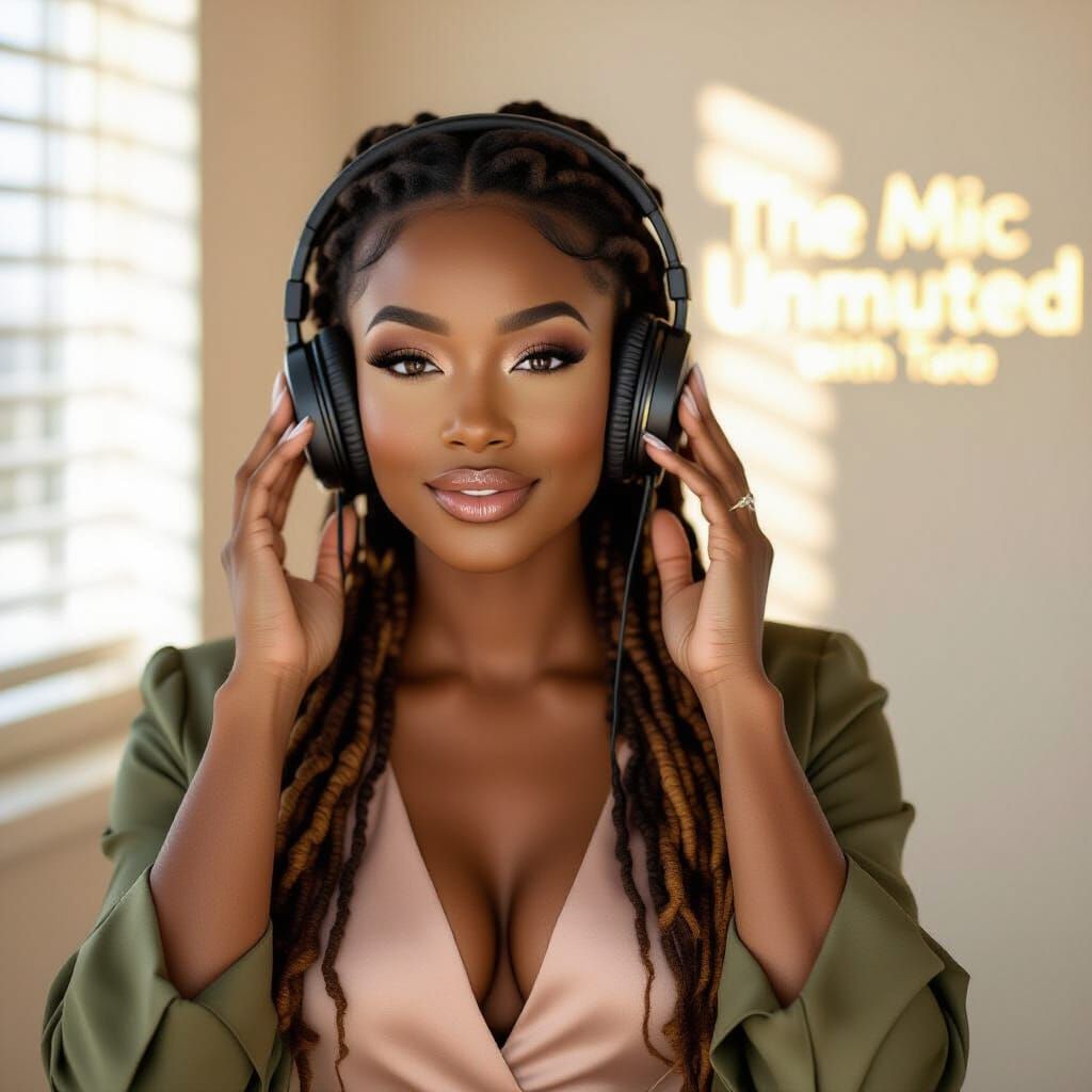 Kaelani Tate: Professional Black Woman in Cinematic Portrait