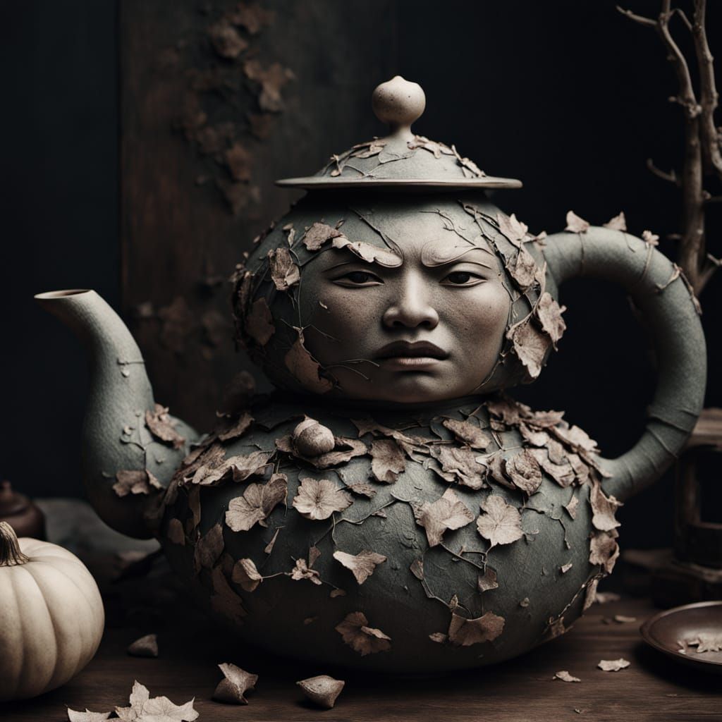 Ceramic Samurai: An 8K Cinematic Tsukumogami