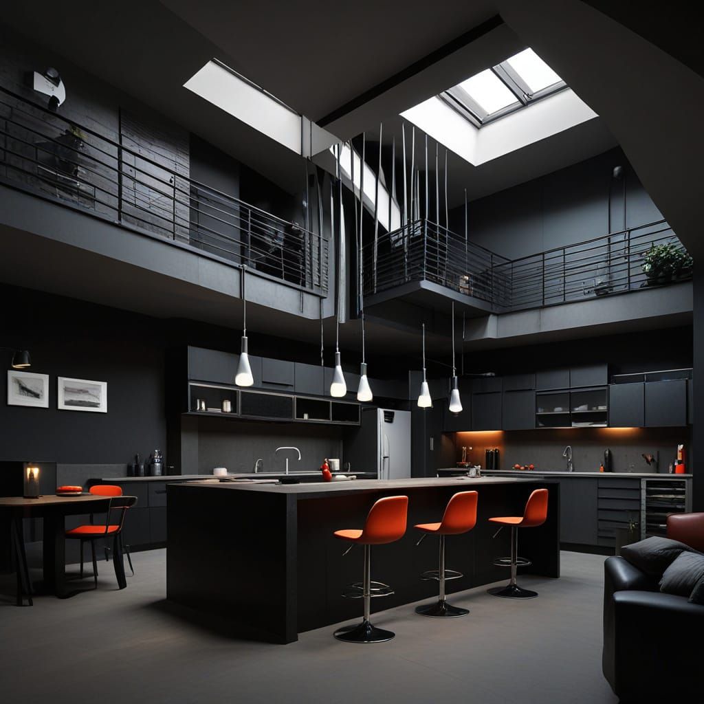 Grimdark Bauhaus Artwork