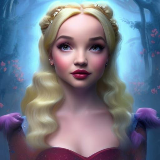Belle Inspired Fantasy Portrait in Unreal Engine