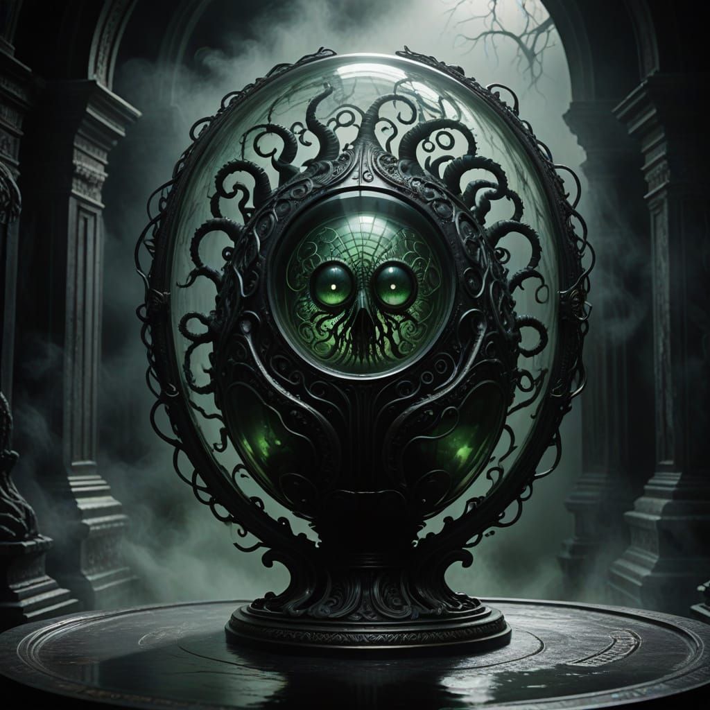 Ancient Glass Vessel Unleashes Biomechanical Fury in Dark Fa...