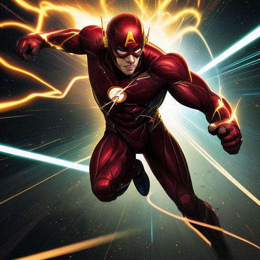 The Flash Enters Eternity in a Radiant Luminophase