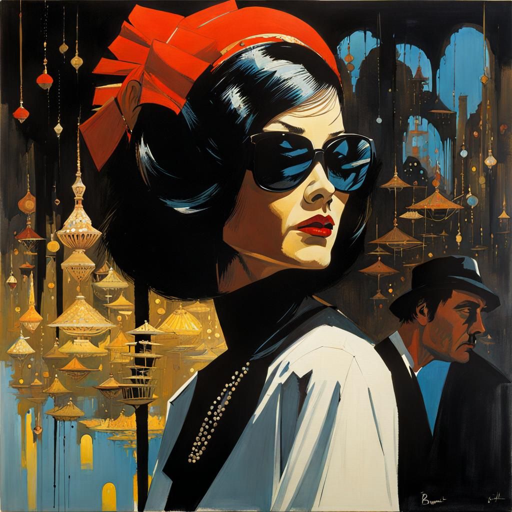 Midcentury incognito celebrity