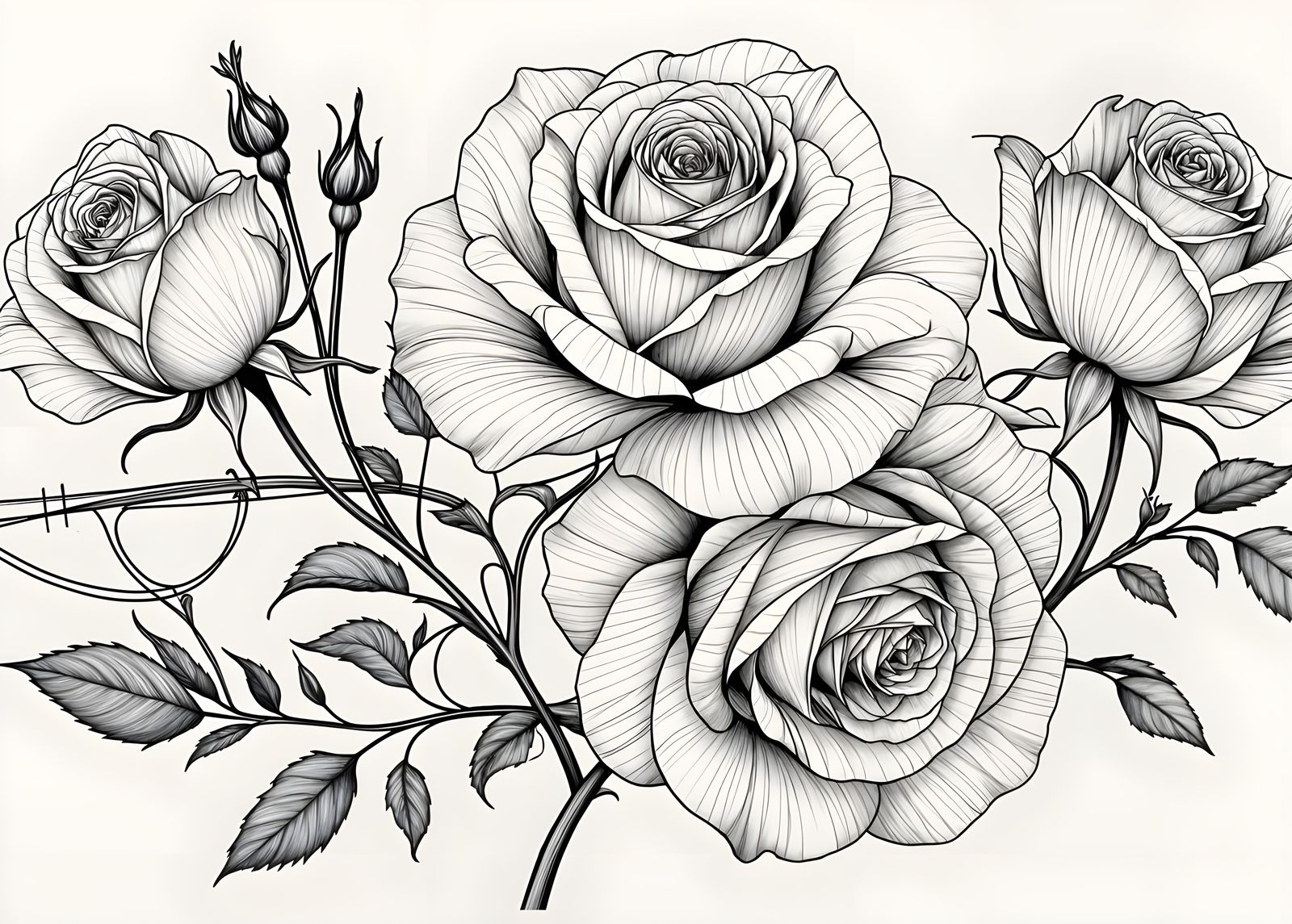 Botanical Music: Roses in Experimental Notation