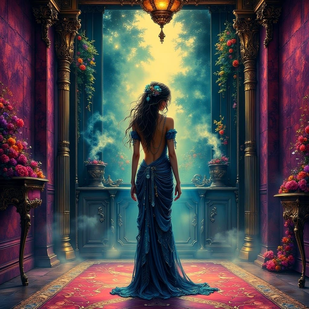 Starry Night Music Venue in Bohemian Style