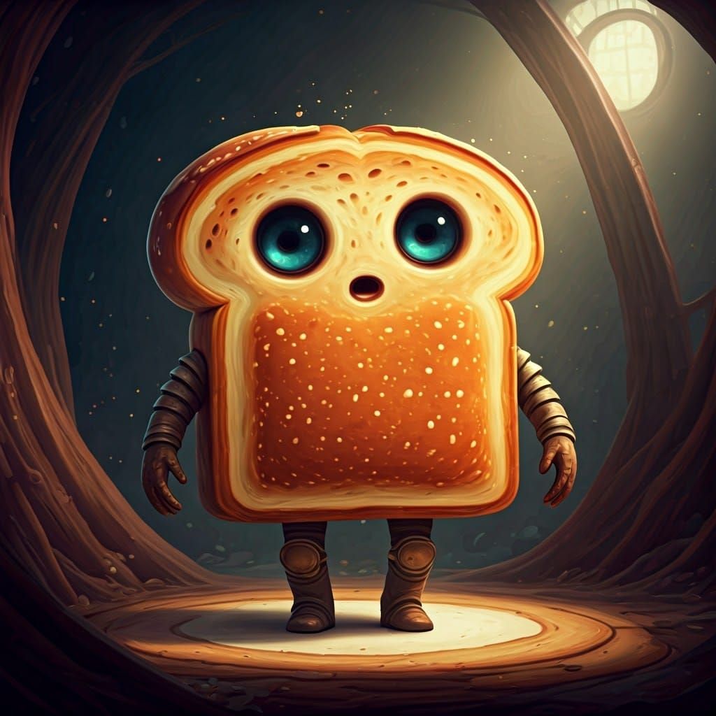 Toast Game Character in LBP Style