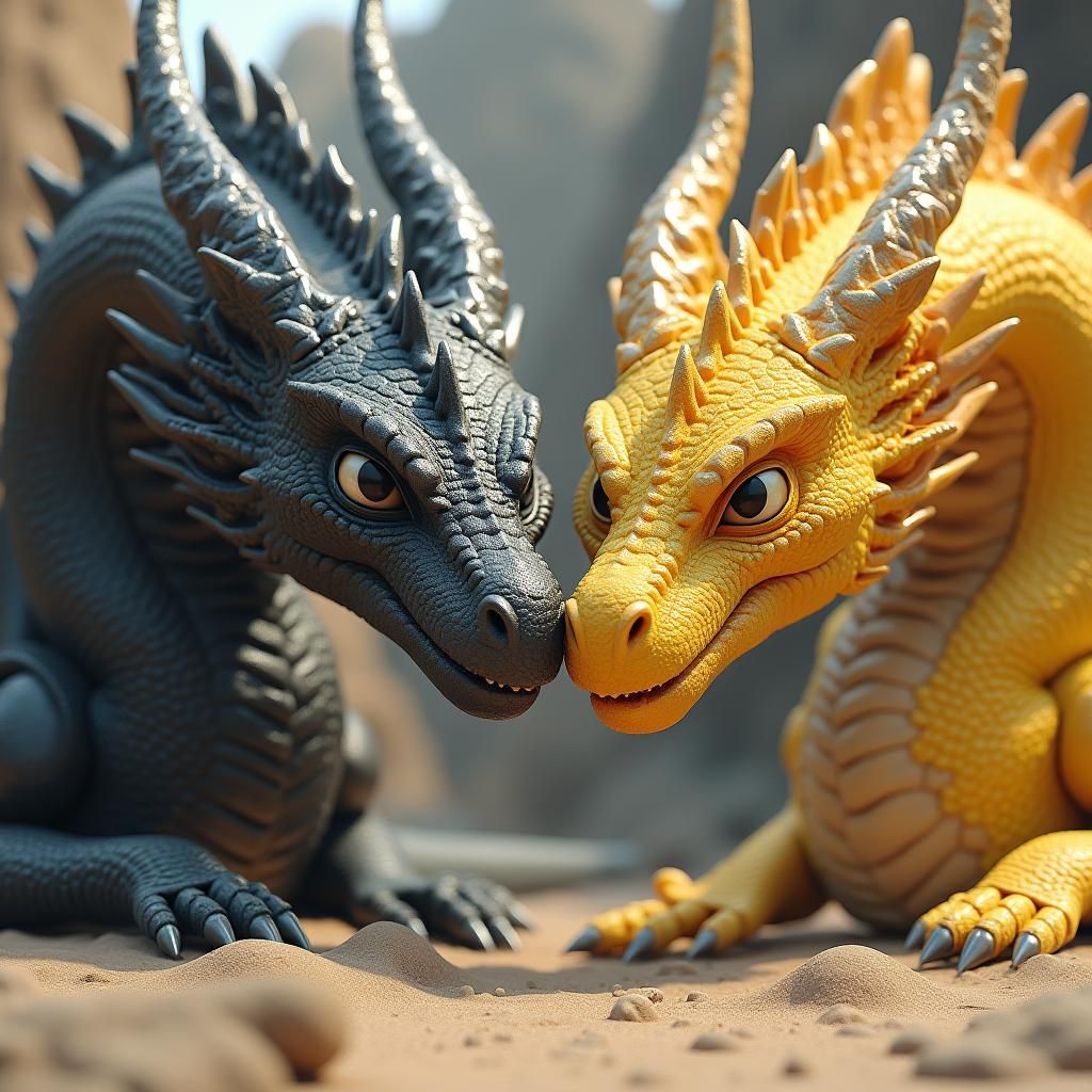 Majestic Dragons in Fantasy Concept Art