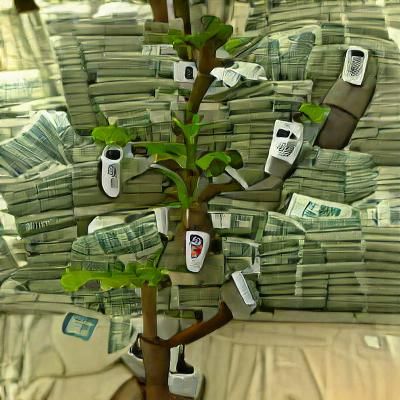 Money Grows on Trees: Surreal AI Art