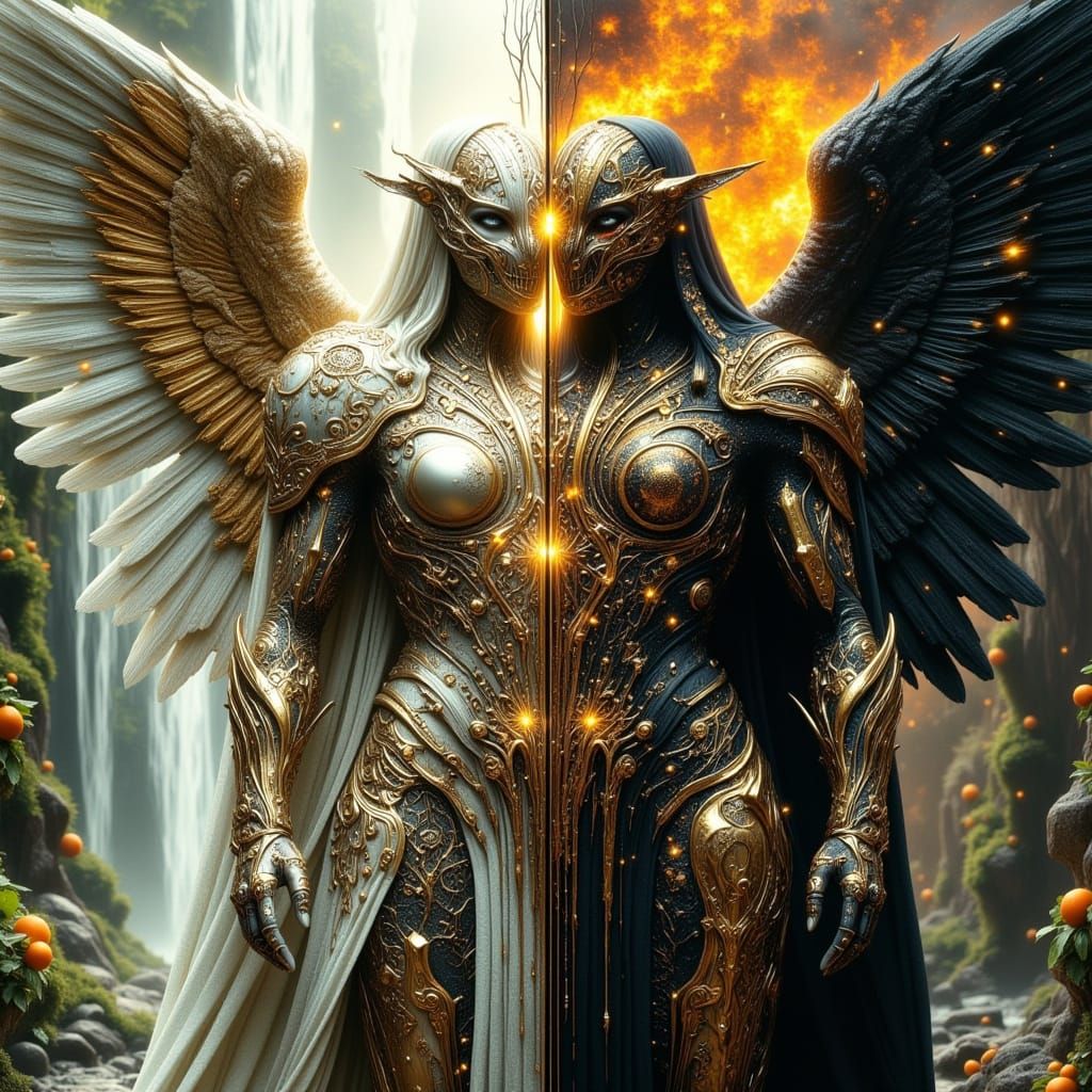 Angelic and Demonic Figures in Dystopian Realism