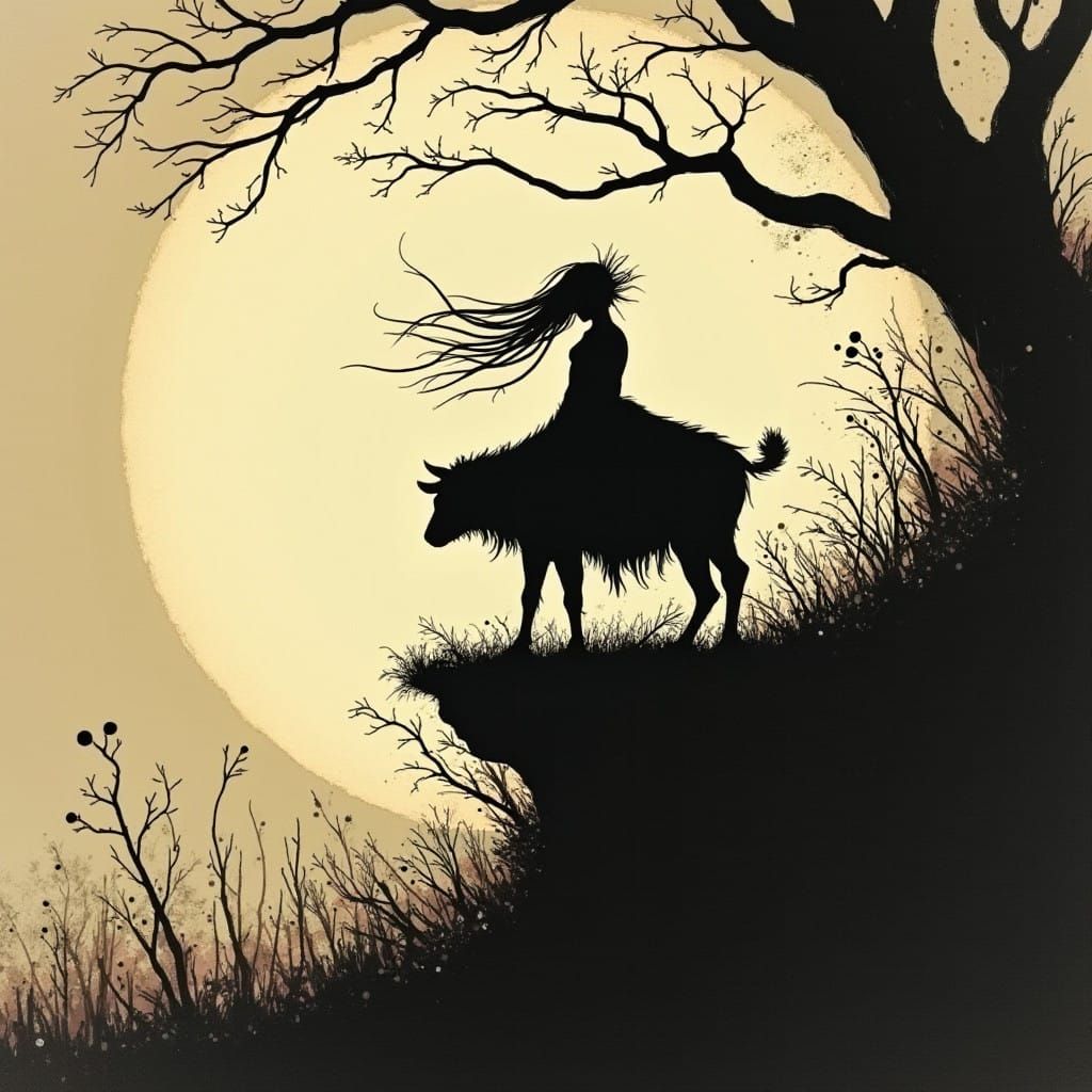 Grimdark Artwork in Dark Fantasy Style