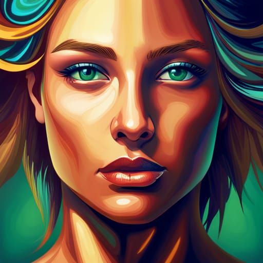 Beautiful, gorgeous, vivacious, Woman