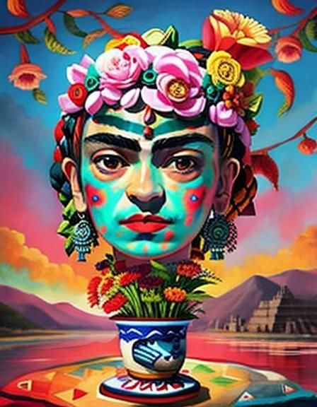 Photorealistic 3D Aztec Render