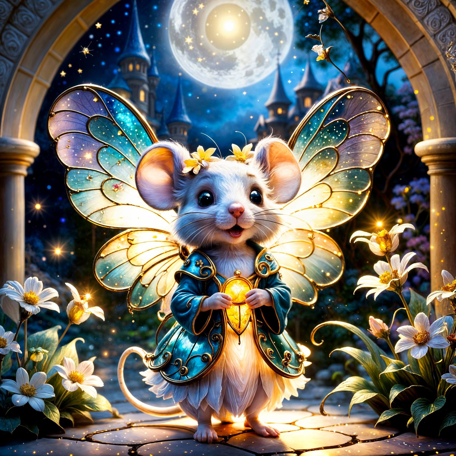 Cute Mouse Fairy
