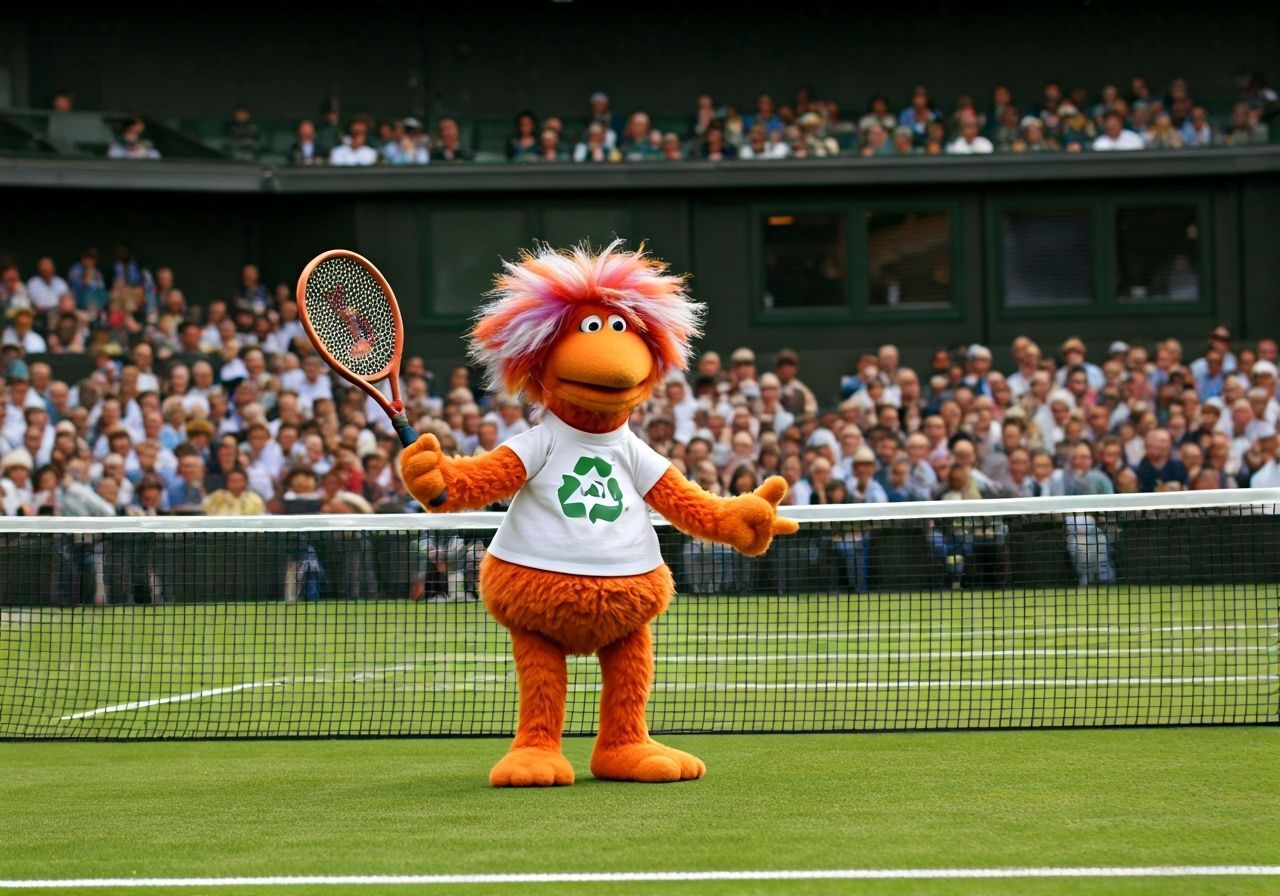 The Wombles Play Tennis at Wimbledon