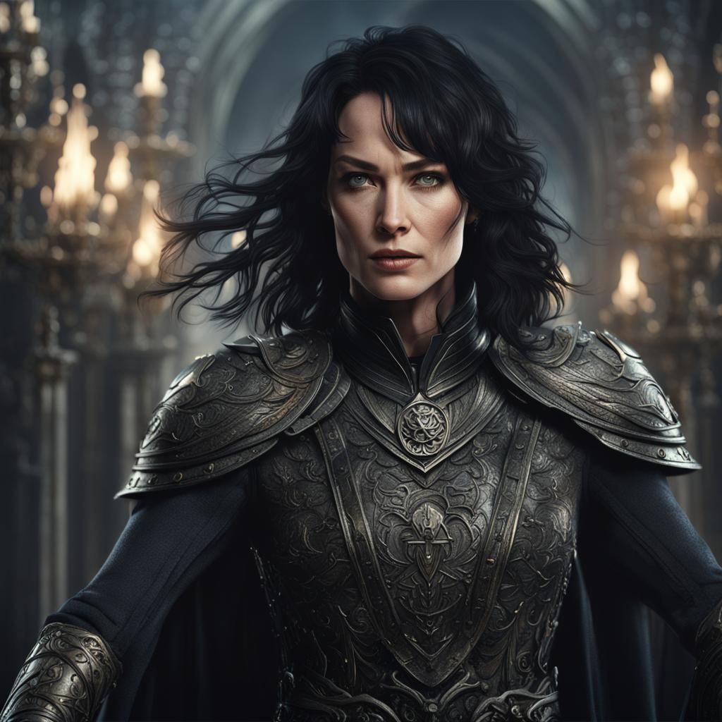 Dark Arts Teacher Portrait in Detailed Matte Painting