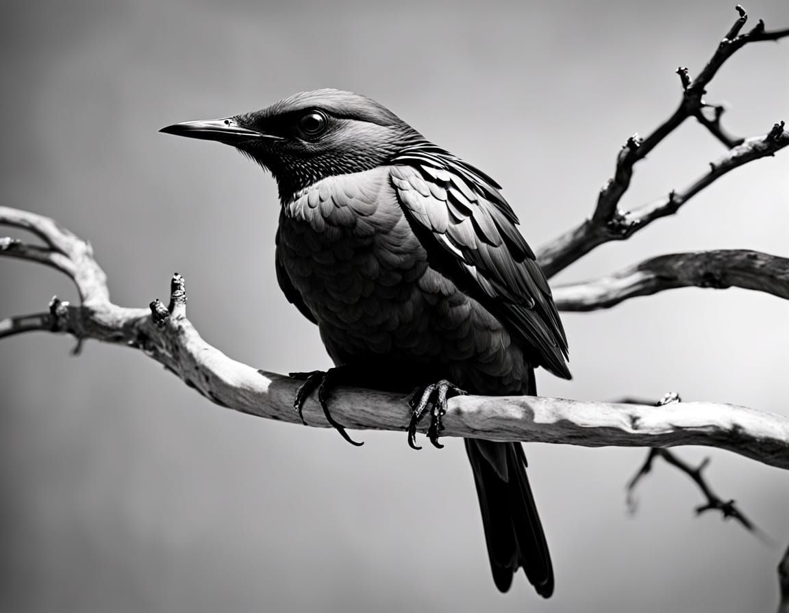 Symmetrical Figures in Monochromatic Silence