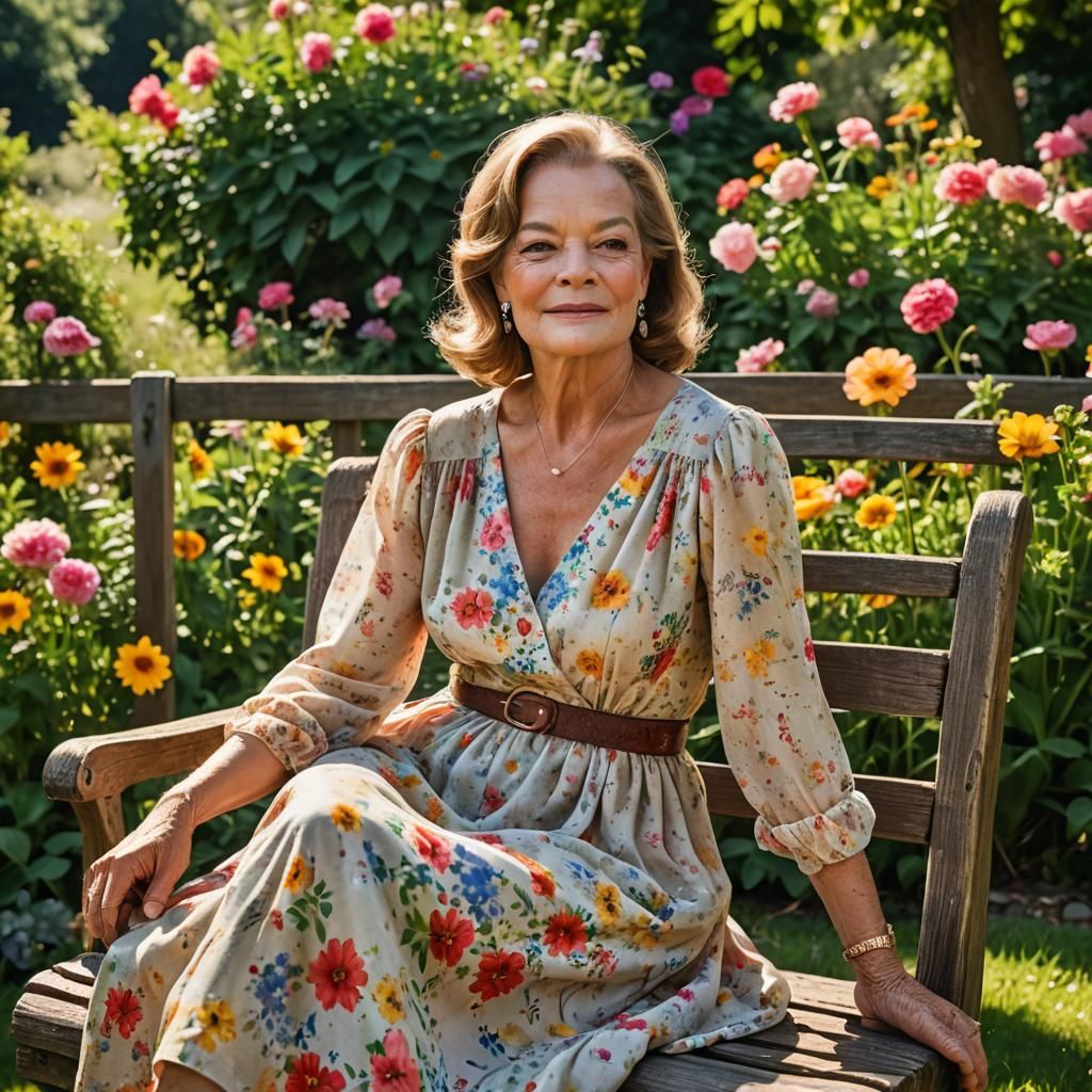 The Beauty of (aged) Romy Schneider IV