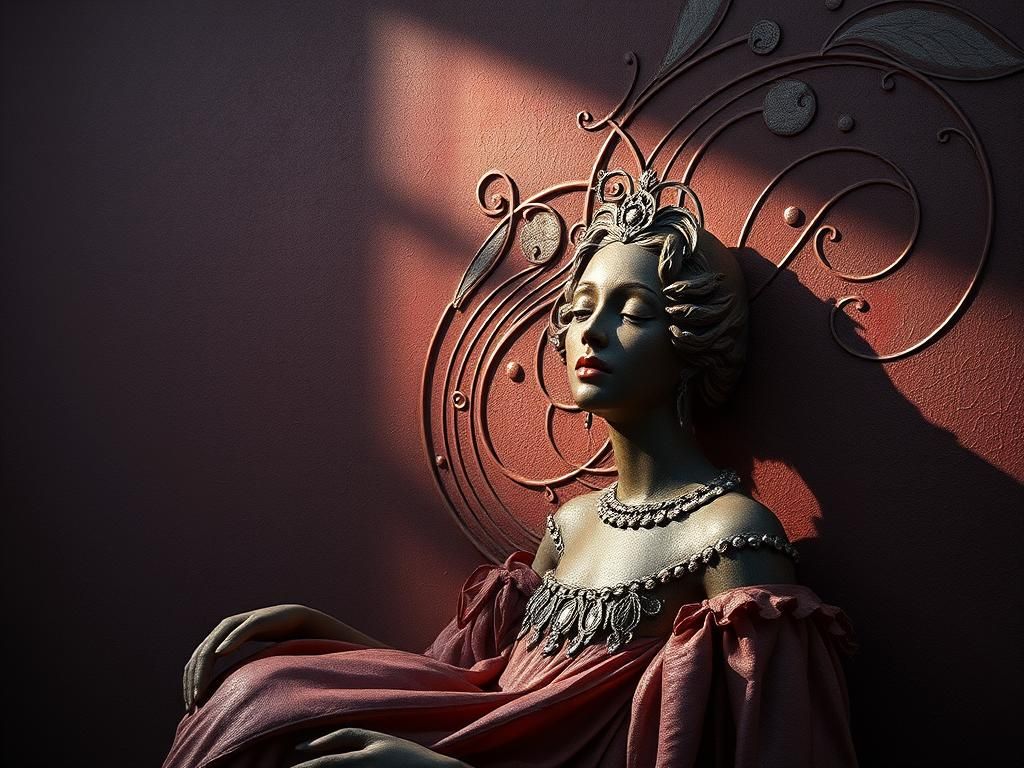 Fading Voice Sings of Love in 3D Relief