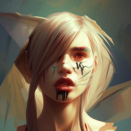 Demonic Teenager Portrait in Unreal Engine 5