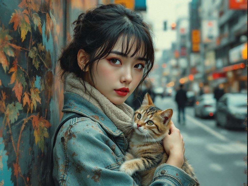 Timeless Portraiture in Aged Copper Patination