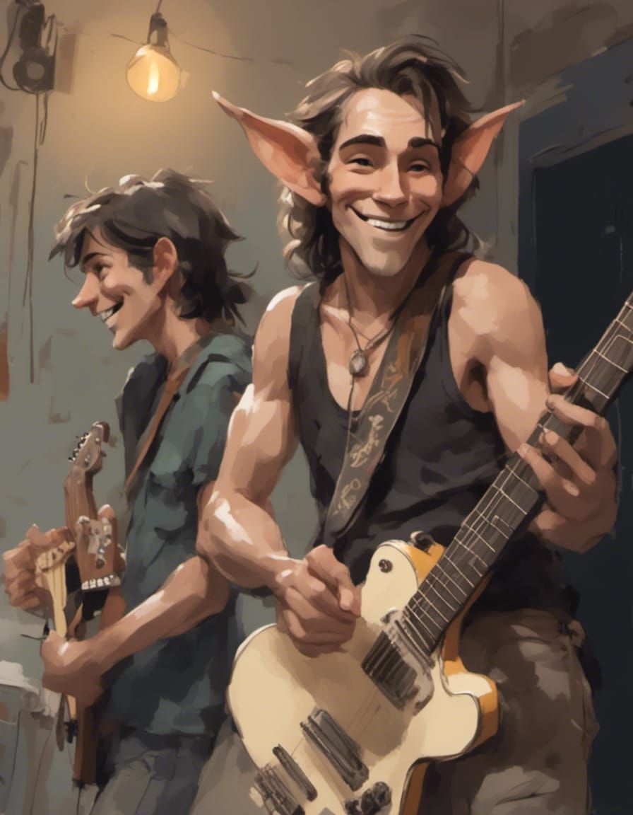 Members of the heavy metal band: POISONED