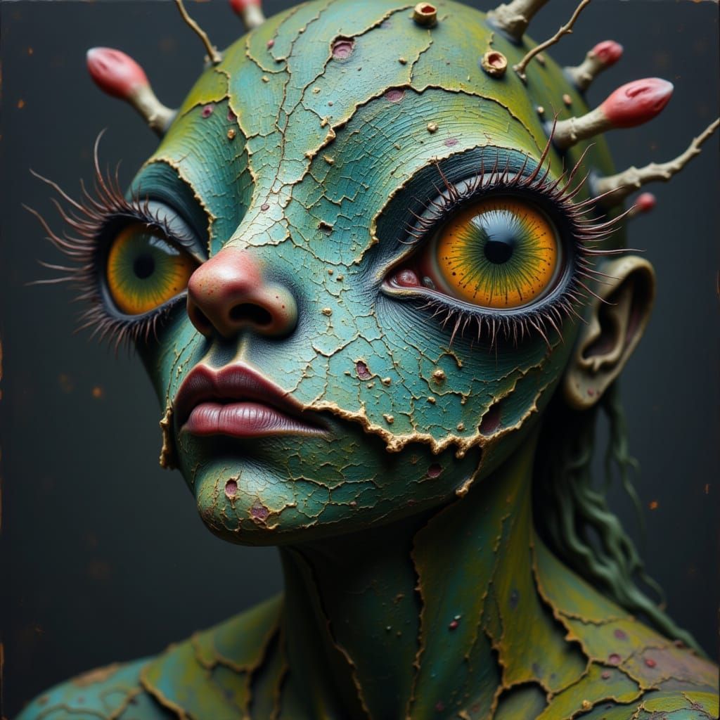 <lora:Contexture Moody:1.0><lora:Cracked:1.0>