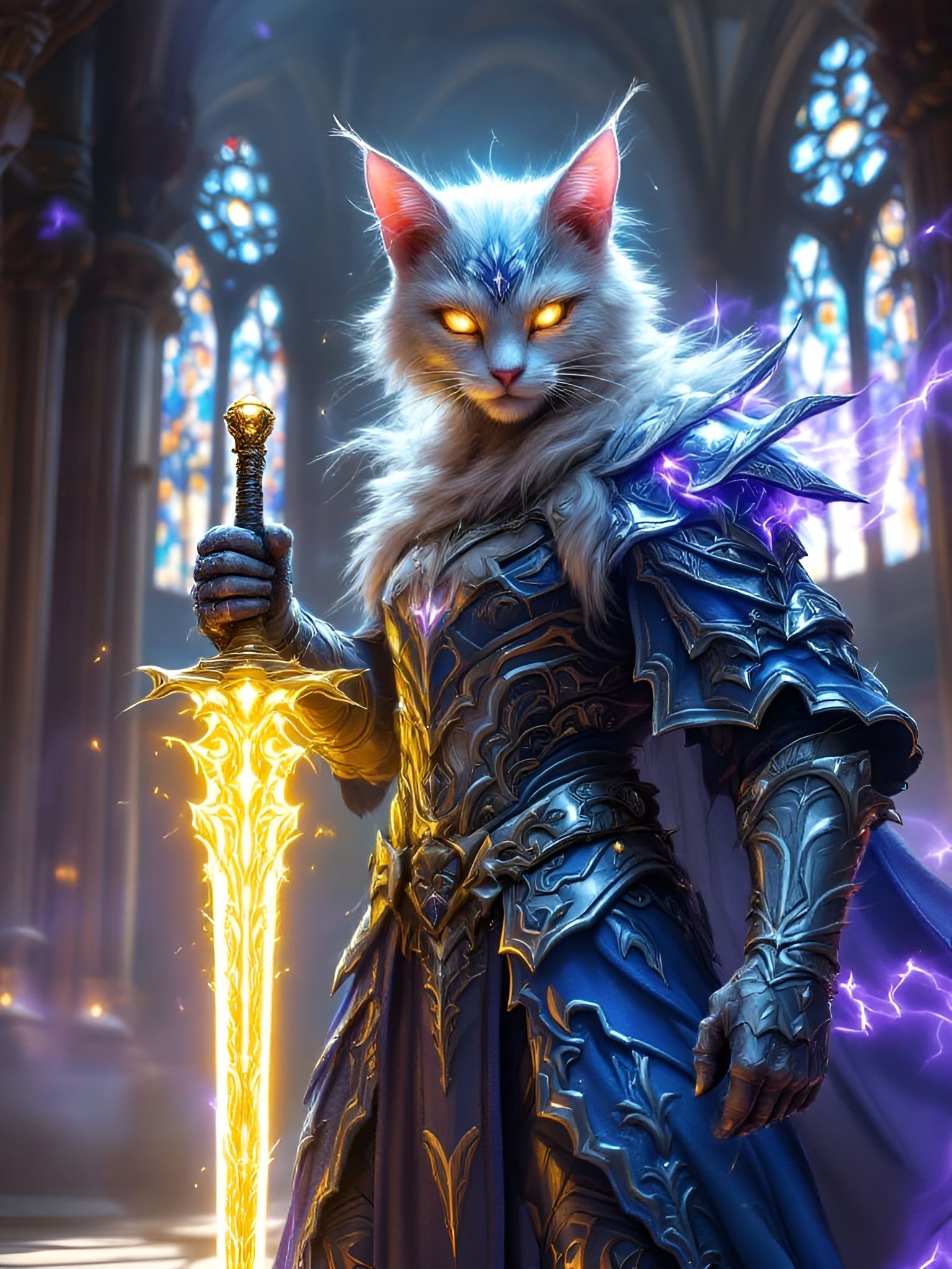 Stormfang, the Enchanted Blade