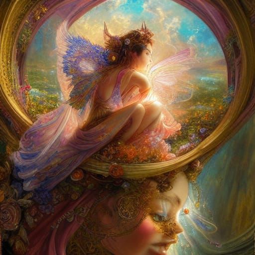 Heavenly Home: Elaborate Fantasy Art