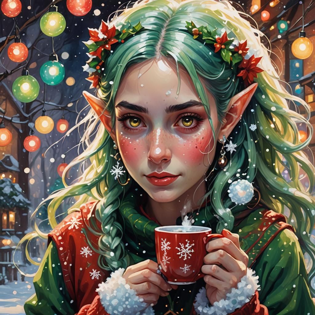 Whimsical Winter Wonderland with Christmas Cheer